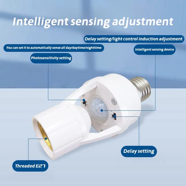 Motion Sensor Bulb Holder